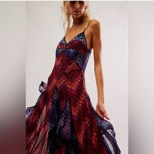Free People Honey Bee Maxi Dress xs